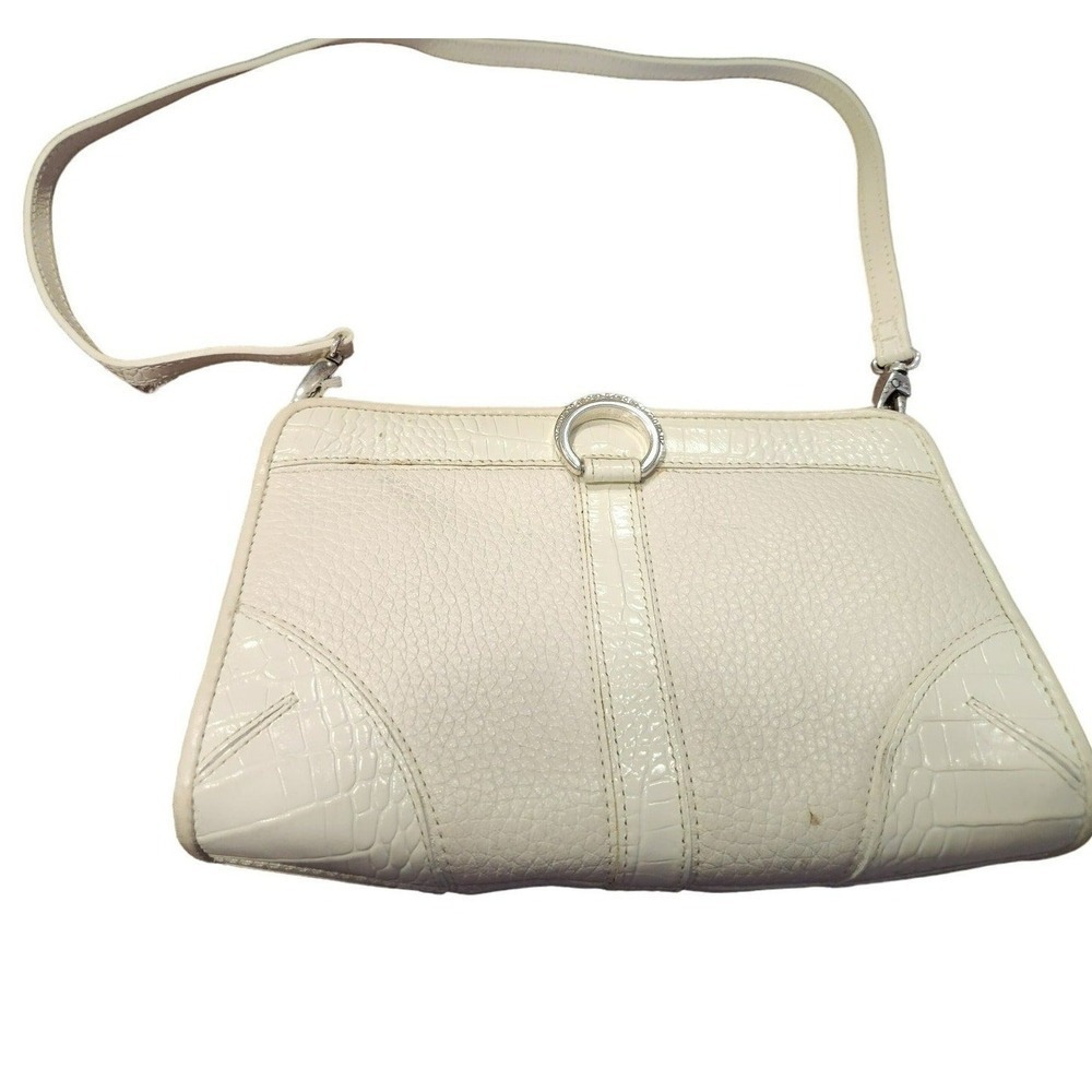 Brighton Stardust Purse Ice Cream Color Flaw